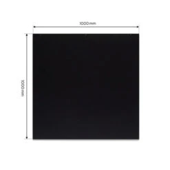 Funkenschutzplatte Stahl Quadrat 100x100 Cm Schwarz/Gussgrau -Napoleon Magasin 1050011 funkenschutzplatte stahl quadrat schwarz gussgrau3