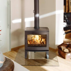 Guss-Kaminofen Leda ALLEGRA Schwarz -Napoleon Magasin 1110956 guss kaminofen leda allegra schwarz3