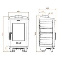 Gussofen Dovre Brut 200 Guss Schwarz -Napoleon Magasin 1111609 gussofen dovre brut 200 guss schwarz3