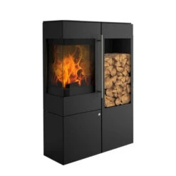 Napoleon Magasin -Napoleon Magasin 1117565 olsberg kaminofen ipala lgart compact mit holzregal2