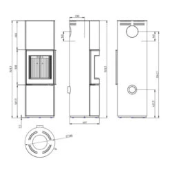Kaminofen Wamsler Rook -Napoleon Magasin 1117759 kaminofen wamsler rook3