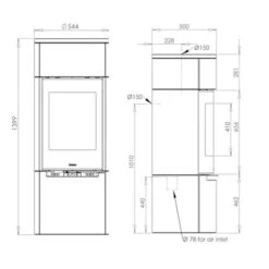 Kaminofen Aduro 9 Lux Ceramic -Napoleon Magasin 1117797 kaminofen aduro lux 9 ceramic3