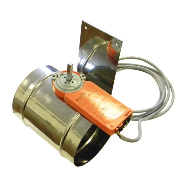 Ø 125 Mm Zuluftklappe Mit Stellmotor Für SMR Schmid Multi-Regelung 3 Ø 125 Mm Zuluftklappe Mit Stellmotor Für SMR Schmid Multi-Regelung