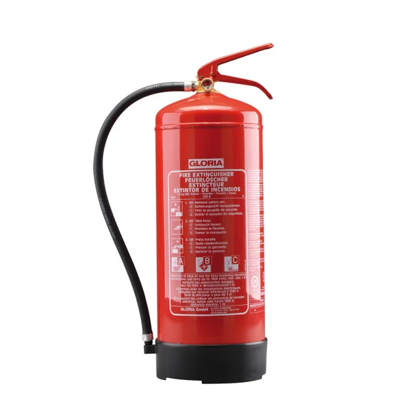 Tragbarer Pulverfeuerlöscher Gloria PD6GA 3 Tragbarer Pulverfeuerlöscher Gloria PD6GA