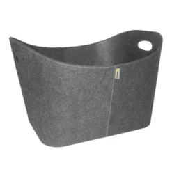 Holzkorb Aduro Baseline Filz Grau