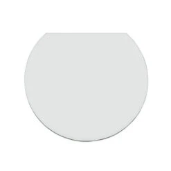 Funkenschutzplatte Glas Kreisabschnitt 75 X 100 X 0,6 Cm