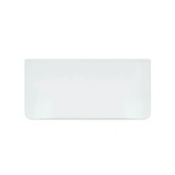 Funkenschutzplatte Glas Rechteck Abgerundet 60 X 110 X 0,6 Cm