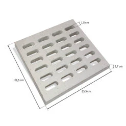 Keramik-Brennraumrost 9" X 10" Oder 24 X 26 Cm -Napoleon Magasin 1980068 keramikrost brennraumrost 24 26 cm3