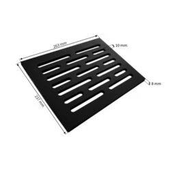 Stahlrost-Brennraumrost 9" X 10" Oder 24 X 26 Cm Schwarz -Napoleon Magasin 1980094 stahlrost brennraumrost schwarz 24 26 cm3