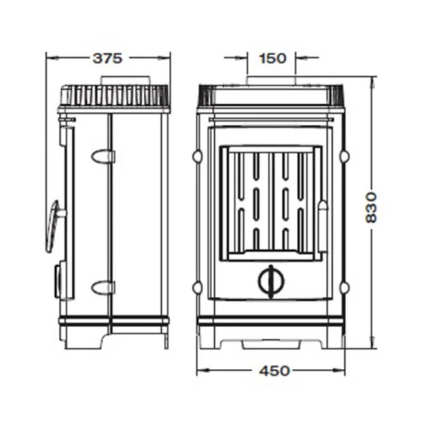 Kaminofen Invicta Châtel 10 Kaminofen Invicta Châtel – Image 8