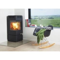 Kaminofen Aduro 12 Schwarz -Napoleon Magasin kaminofen aduro 12 schwarz 6 kw holzkohleofen dauerbrandofen8