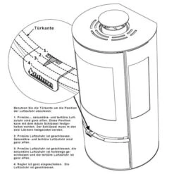 Kaminofen Aduro 9 Air Schwarz -Napoleon Magasin runder kaminofen aduro 9 air externe zuluft 6 kw kohleofen schwedenofen7