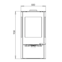 Kaminofen Aduro 9 Air Schwarz -Napoleon Magasin runder kaminofen aduro 9 air externe zuluft 6 kw kohleofen schwedenofen9